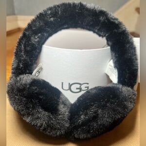 NWT UGG Faux Fur Earmuffs with UGG Box